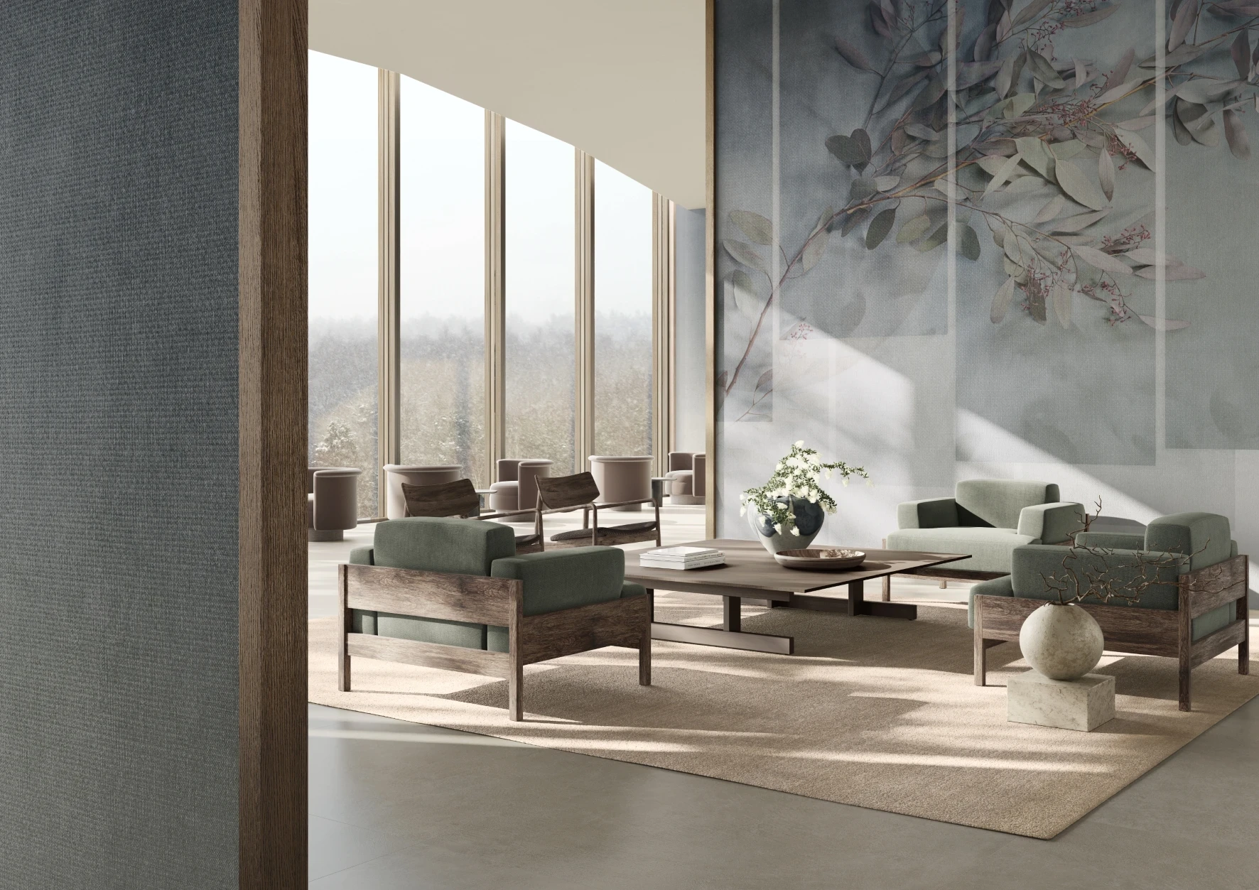 Bagliori e Ombre – gra światła, cienia i botanicznej struktury w grafice Glamora na luty