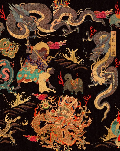 MINDTHEGAP The Gentlemens Corner Dragons of Tibet WP20425