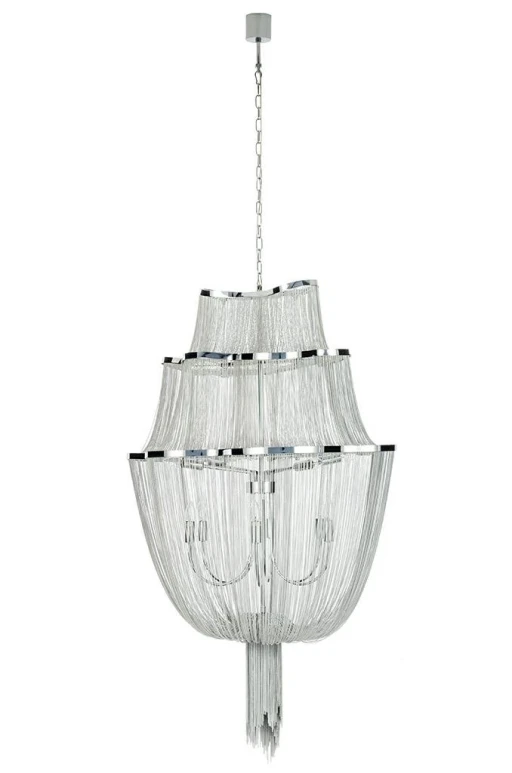Lampa wisząca ATLANTA 2 - aluminium, stal