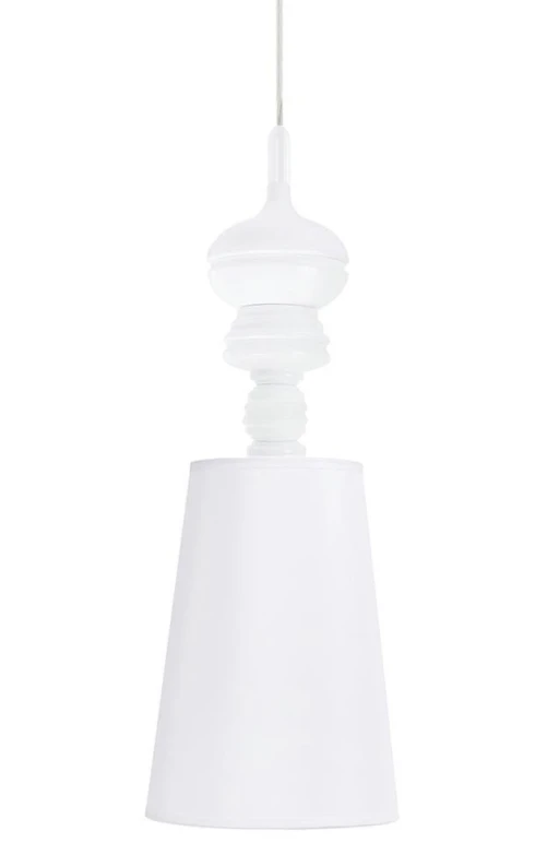 Lampa wisząca QUEEN 18 biała