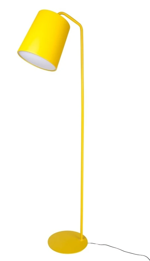 Lampa podłogowa FLAMING żółta
