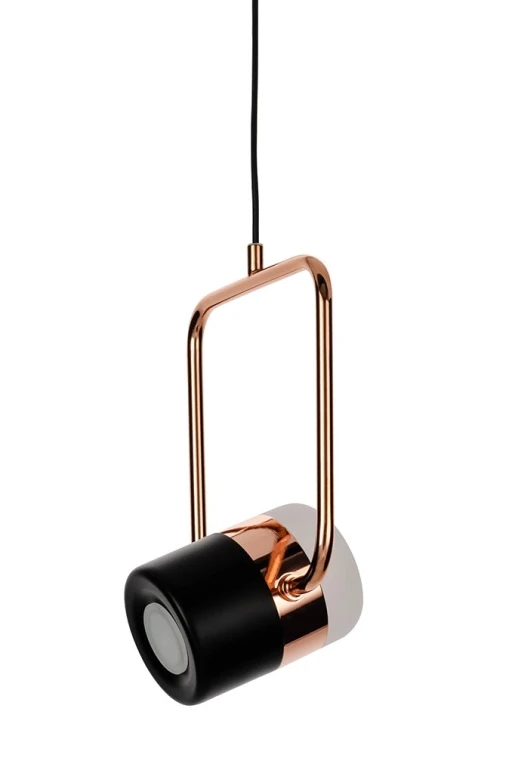 Lampa wisząca BLINK 1 czarna - LED, metal