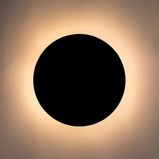 Kinkiet SHADOW SUN - metal