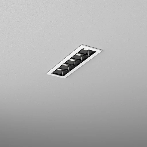 RAFTER points 28 LED trim M930 50° wpuszczany czarny struktura