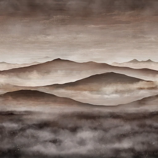 Boras Tapeter Eastern Simplicity Twilight Landscape 3140