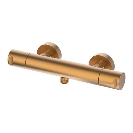 Bateria termostatyczna natryskowa Miedź EterNice PVD – Cool- 90315955 z zestawem