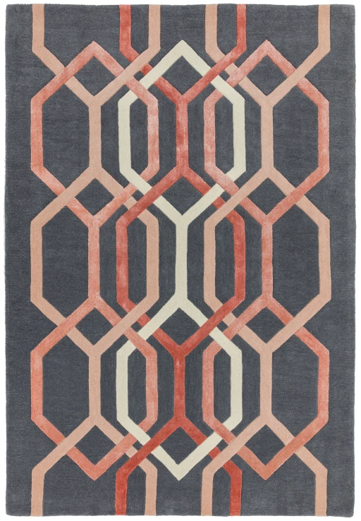 Asiatic Matrix Max66 Hexagon Charcoal